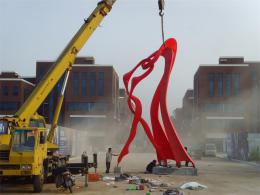 hj1744 不銹鋼雕塑-舞_青島國際服裝城不銹鋼雕塑、石雕、玻璃鋼雕塑_濱州宏景雕塑有限公司